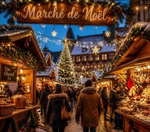 Poster: Marché de Noël