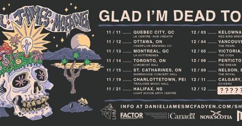 Poster: Daniel James McFadyen – Glad I'm Dead