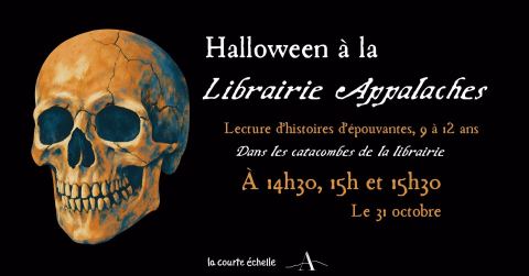 Poster: HALLOWEEN - Lecture de conte - AFFREUX ANNIVERSAIRE