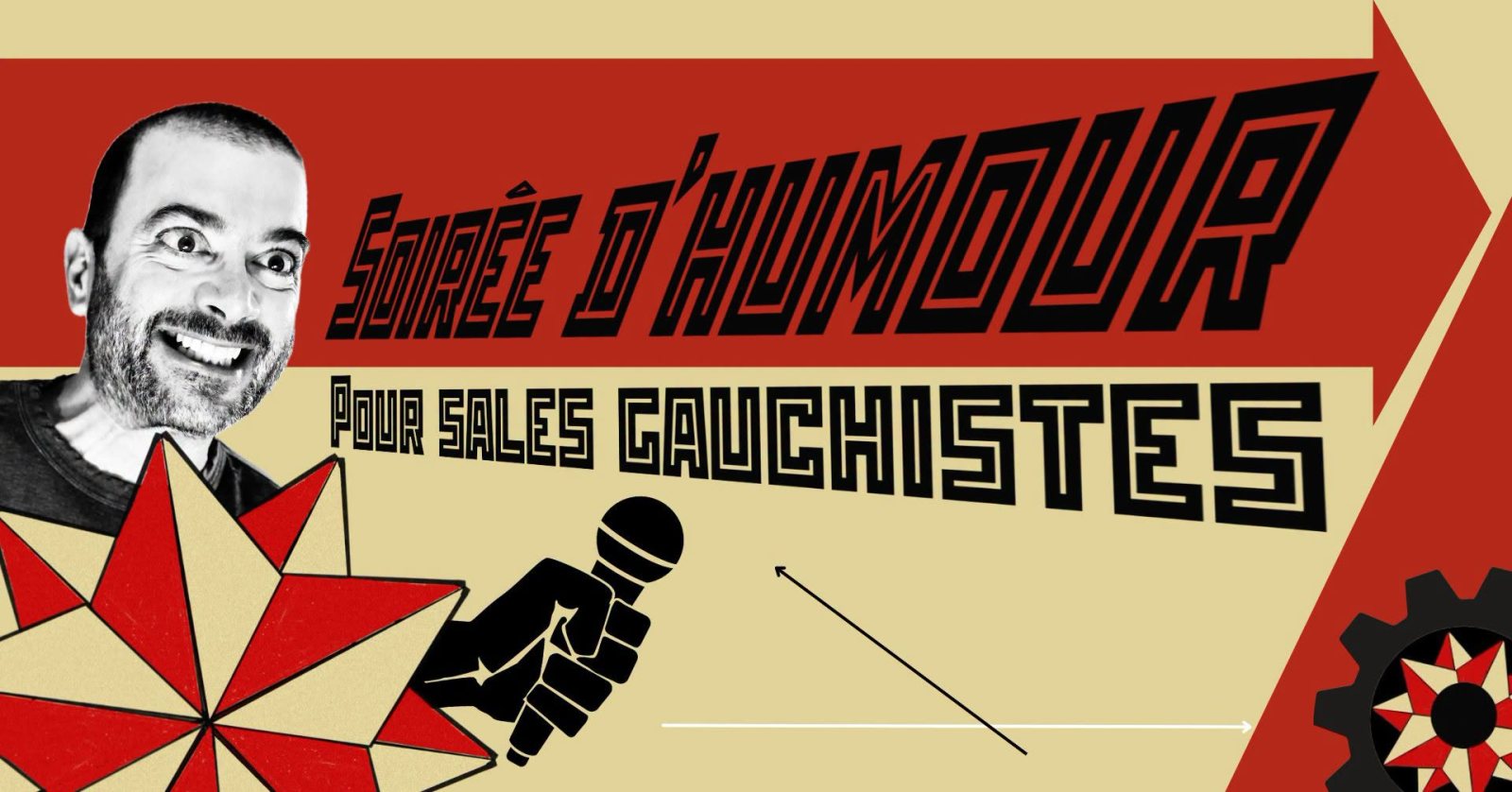 Soirée d'humour pour sales gauchistes