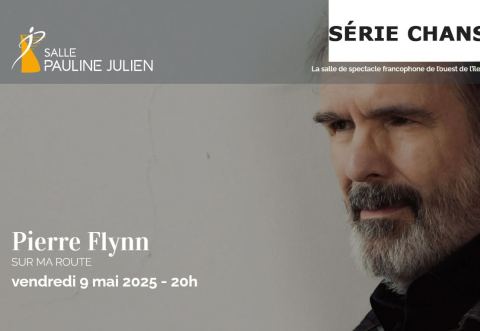 Poster: Pierre Flynn | Sur ma route | Montréal (arrond. Ste-Geneviève)