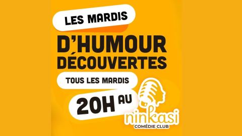 Affiche : Mardis Découvertes (Open-Mic), Ninkasi Bar & Bistro, mardi 10 novembre