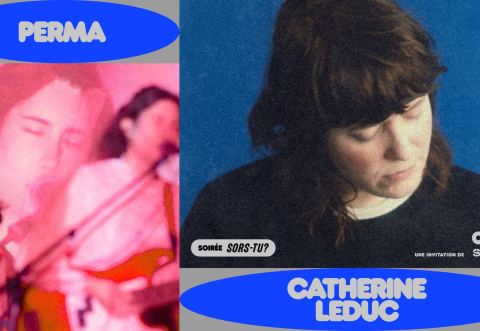 Poster: Coup de cœur francophone : Catherine Leduc + Perma, L'Escogriffe (L'Esco), Thursday, November 5
