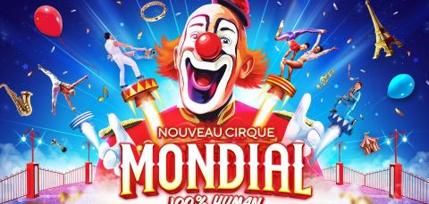 Poster: Cirque Mondial sous le Grand Chapiteau