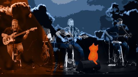 Poster: Three For The TillerMan — Hommage À Cat Stevens | Théâtre Le Petit Champlain (Ville De Québec)