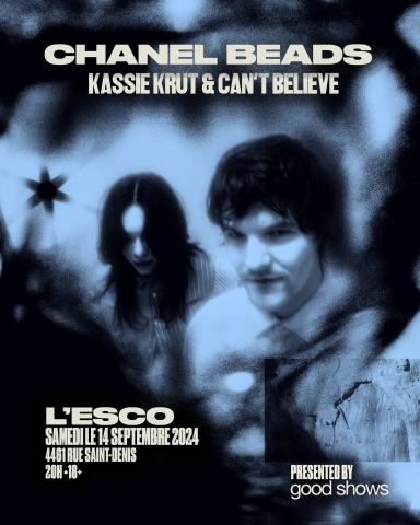 Poster: Chanel Beads + Kassie Krut + Can’t Believe