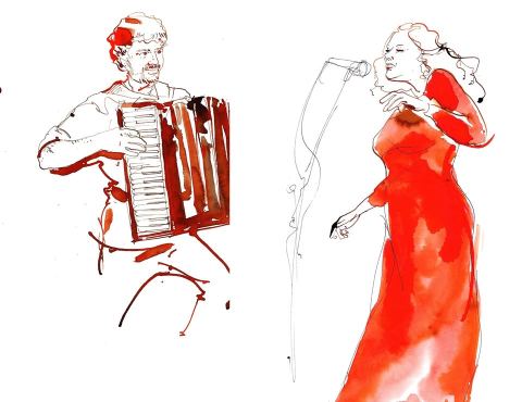 Poster: Gabrielle Cloutier & Dominique Poirier au @P'tit bar