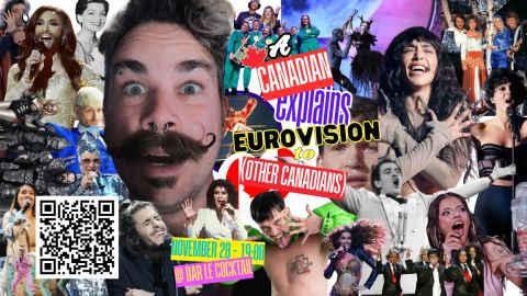 Poster: A Canadian Explains Eurovision (VOA)