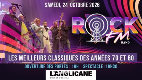 Poster: Retour de Rock FM Band à l'Anglicane