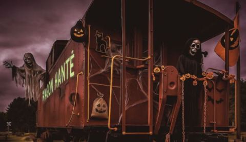 Affiche : Wagon hanté