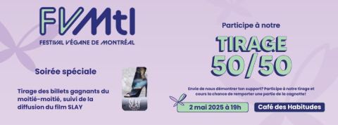 Poster: Soirée projection & tirage 50/50