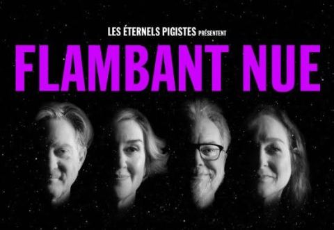 Poster: Les Éternels Pigistes – Flambant Nue, Le Gesù, Thursday, November 19