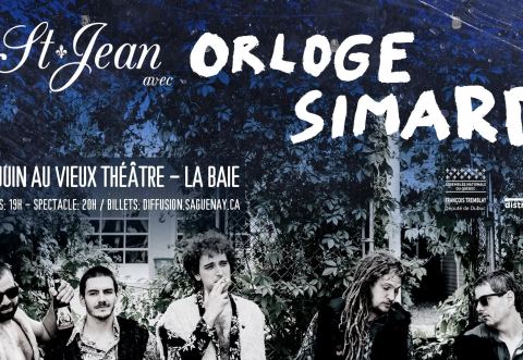 Poster: La St-Jean avec Orloge Simard / Mercredi 23 juin 2021 / La Baie