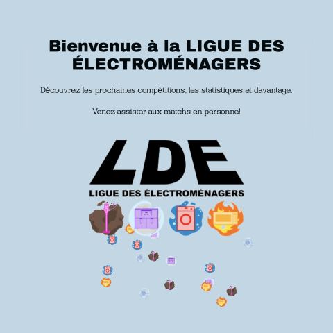 Poster: Ligue d’impro LDE