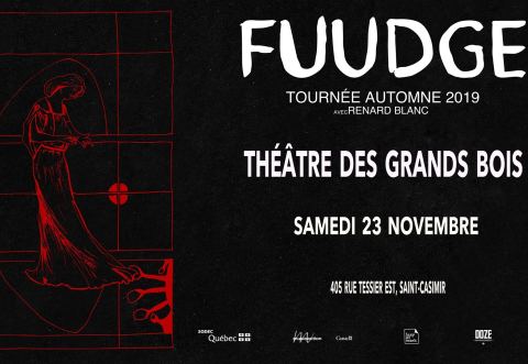 Affiche : Fuudge + Renard Blanc // St-Casimir