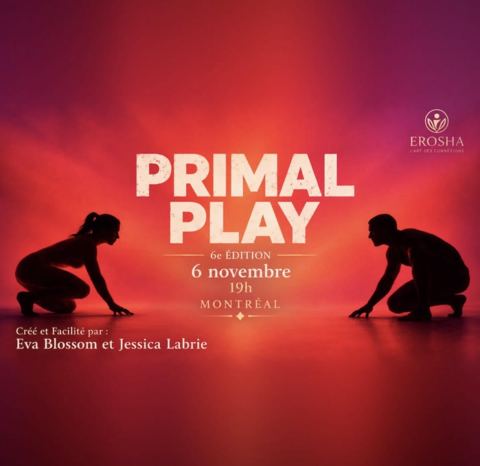 Poster: Atelier Primal play, Le Sonotarium : expériences vibratoires, Friday, November 6