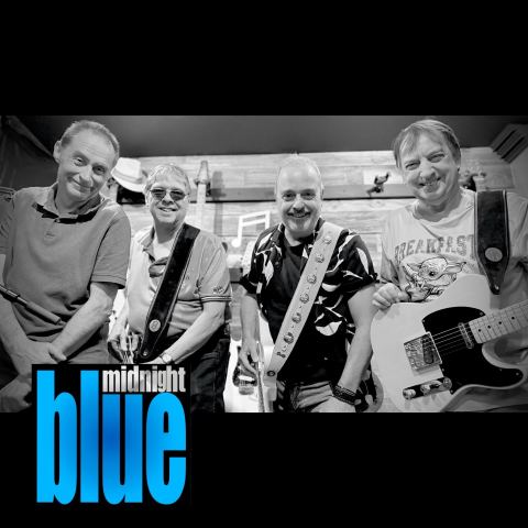 Poster: Midnight Blue Band : blues, jazz, rock