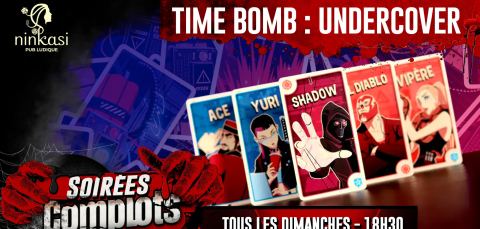 Poster: Les Dimanches Complots - Time Bomb Undercover (VF)