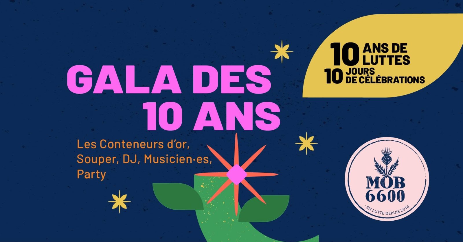 Affiche : Gala des 10 ans !