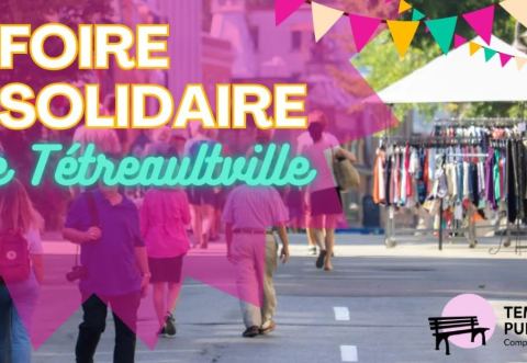 Poster: La Foire solidaire de Tétreaultville