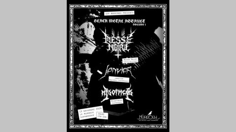 Poster: Messe Noire // Janvier // Misotheos