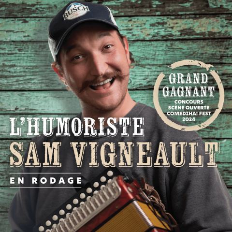 Poster: L’Humoriste Sam Vigneault