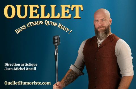 Poster: Ouellet — Dans l'temps qu'on riait, Le Club Dix30, Wednesday, March 17
