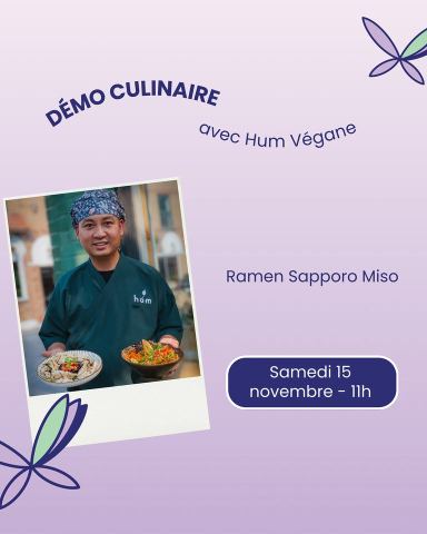 Poster: Ramen Sapporo Miso - démo culinaire