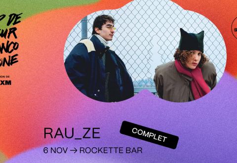Poster: RAU_ZE | CCF25, Rockette Bar, Thursday, November 6