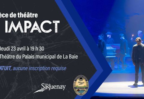 Poster: IMPACT, Théâtre du Palais municipal, Thursday, April 23