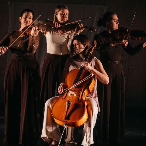 Poster: Quatuor ESCA — Apesanteur, Théâtre Belcourt, Sunday, November 8