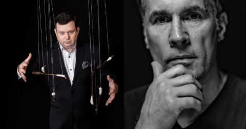 Poster: Aznavour, Richard Charest, musique tzigane et Alexandru Sura — La Sinfonia de Lanaudière