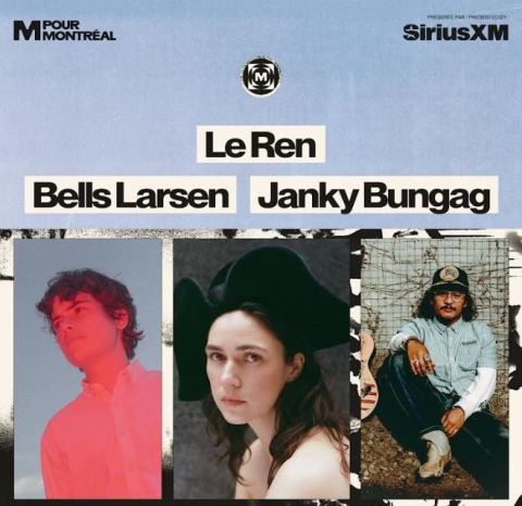 Poster: Royal Mountain présente : Le Ren, Bells Larsen & Janky Bungag