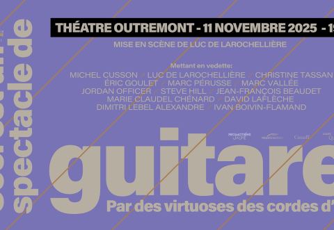 Poster: Ceci est un spectacle de guitare - 17 virtuoses réunis! | Montréal