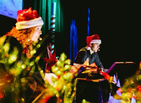 Poster: Les mots s'animent - Noël : la magie des fêtes | Québec