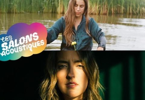 Poster: Les Salons acoustiques — N Nao + Marie-Pierre Arthur