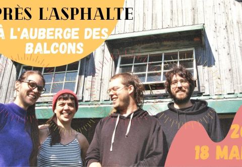 Poster: Après l'Asphalte aux Balcons