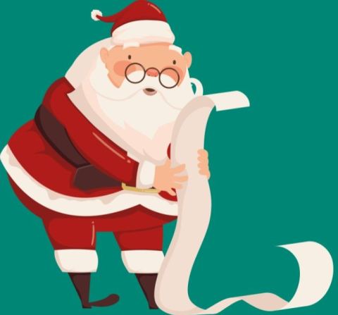 Poster: J’écris une lettre au Père Noël (4 à 10 ans)