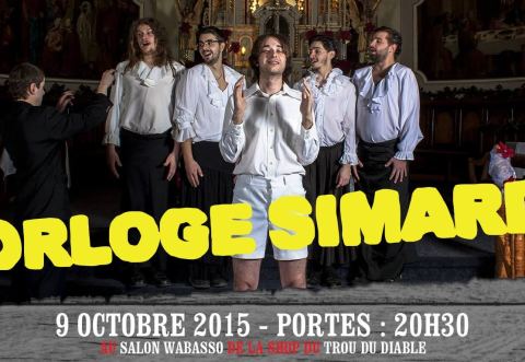 Poster: ORLOGE SIMARD + SIGMAN @ Salon Wabasso de la shop du trou du diable (Shawinigan)
