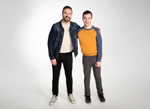 Poster: Mathieu et Benjamin Gratton, Théâtre Petit Champlain, Wednesday, August 25