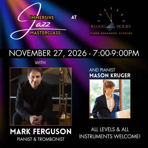 Poster: Immersive Jazz Master Class