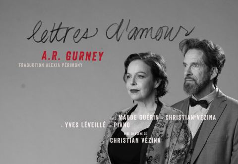 Poster: Lettres d'amour - avec Maude Guérin et Christian Vézina | Lachine