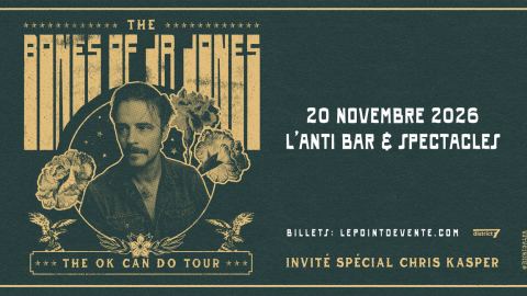 Poster: The Bones of J.R. Jones avec invité spécial Chris Kasper