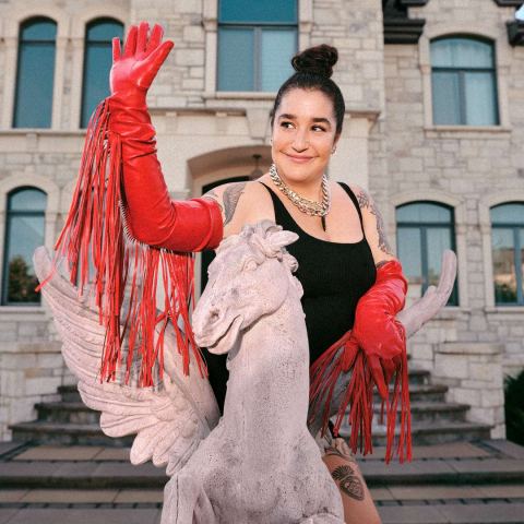 Poster: Mariana Mazza, Le Carré 150, Friday, December 4