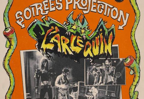 Affiche : Soirée Projection L'Arlequin au KO!, Knock-Out, mardi 3 novembre
