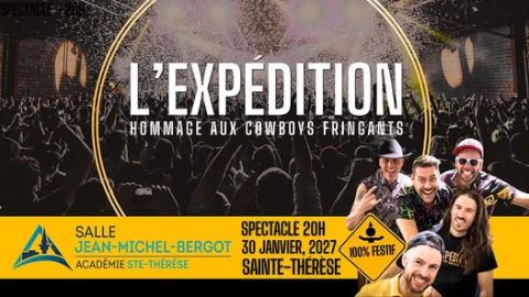 Affiche : L'Expédition - Hommage aux Cowboys Fringants