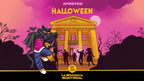 Poster: AFROTEO: HALLOWEEN