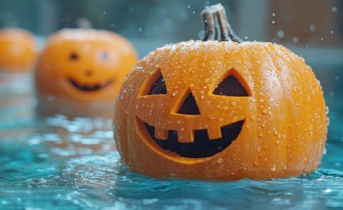 Affiche : Halloween-Piscine Rémabec