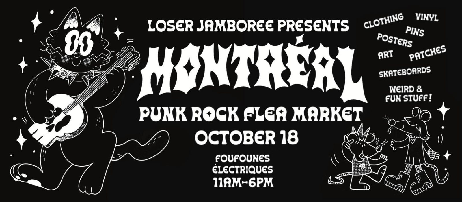 MONTREAL PUNK ROCK FLEA MARKET