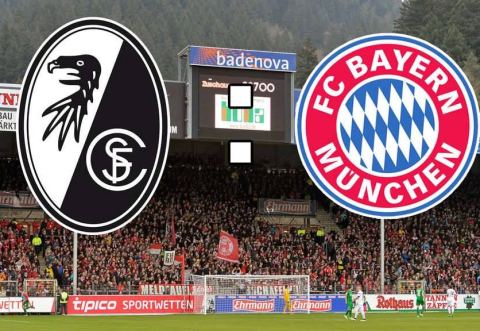 Poster: Freiburg-FC Bayern / BL, McKibbin's Irish Pub, Saturday, March 30